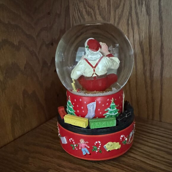 Coca-Cola Santa Musical Snow Globe by Hallmark - Picture 2 of 6